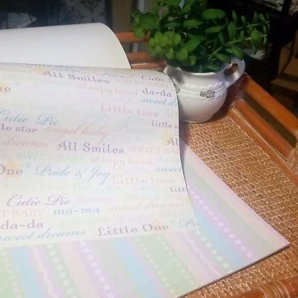 Sweet baby die-cut paper pad - Picture 8 of 8